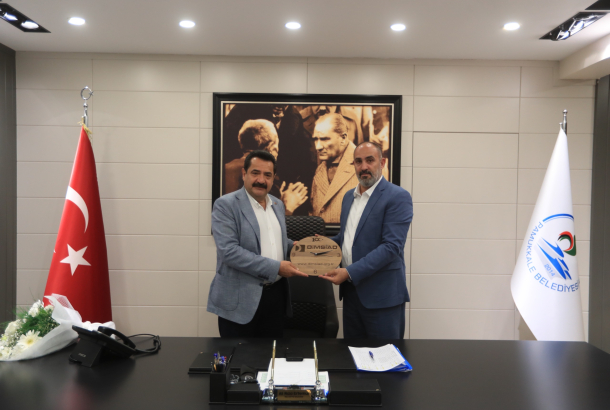 DİMSİAD'TAN DENİZLİ PAMUKKALE BELEDİYESİNE ZİYARET.